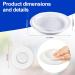 Spill Proof Plate Spill Proof Plate Set with Suction Base Adaptive Self Feeding Dinnerware for Elderly Disabled Handicapped Adults from Parkinsons(2 Pcs) - Buy Online on GoSupps.com