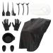 Zerodeko Kit de Teinture Capillaire 9 Pi ces Peignes et Accessoires Coloration Cheveux Professionnel Utilisable en Salon et Maison Outils pour M ches et Soins Capillaires