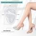 Premium Metatarsal Pads for Women - Silicone Ball of Foot Cushion Inserts | All-Day Pain Relief | Light Yellow & Transparent - Buy Online on GoSupps.com
