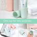 Qiwenr Travel Toothbrush Case Set - 4 Colors | Compact Toothbrush Storage Box for Camping & Outdoors - Buy Online on GoSupps.com