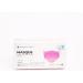 PPE Supply ASTM LEVEL 3 Disposable Kids Face Masks - 3 Ply - Made in Canada Face Mask (Pack of 50) (Kids Pink) - Buy Online on GoSupps.com