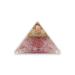 LAMARE - Orgonite Pyramid (Rose Quartz 2.4 (61 mm)) 2.4 (61 mm) Rose Quartz