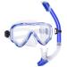SwimStars Snorkel Set for Adults & Kids - Anti-Fog Mask with Adjustable Strap and Purge Valve Snorkel - Ideal for Snorkeling & Swimming Adult Blue
