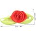 COHEALI 500pcs Small Shape Patches Bag Leaves Scarf Headdress with Diy Dress Heads Crafts Flowers Floral Red 3.00X2.00X1.80CM - Buy Online on GoSupps.com
