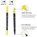 ai-natebok Dual Brush Marker Pens - 36 Colors Fine Tip & Brush Pen for Adult Coloring - Bullet Journal Note Taking and Art Projects - Buy Online on GoSupps.com