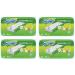 Sweeper Wet Mopping Pad Refills for Floor Mop Open Window Fresh Scent 12 Count - 4 Pack