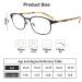 BAFAFA +3.0 Reading Glasses - Blue Light Blocking Spring Hinge Readers for Men & Women | Red Anti-UV Blend Eye Load Blocker - Buy Online on GoSupps.com