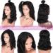 Buy Brazilian Virgin Deep Curly Wave Lace Front Wigs - Human Hair Water Wave Remy Wigs for Black Women - Buy Online on GoSupps.com