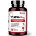 NATURE TARGET CoQ10-400mg with PQQ L-Carnitine & Omega-3s, High Absorption Coenzyme-Q10 with BioPerine, Supports Heart Health and Immune System, Energy Production, 120 Servings
