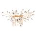 Didiseaon hair European and American headgear manual crystal modeling Accessories rhinestones Metal decorate Hair piece wedding bride comb accessories hairpin hair comb Miss