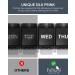 Fullicon Weekly Pill Organizer 7 Day Travel Pill Box for Vitamins & Supplements - Easy Open Pill Case - Buy Online on GoSupps.com