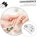 Palette de Maquillage en Acier Inoxydable pour Nail Art Palette de M lange Portable avec Spatule pour Fond de Teint et Ombre Paupi res Outil Multifonction pour Salons et Usage - Buy Online on GoSupps.com