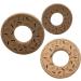 Organic Wooden Donuts - Natural Handmade Beech Wood Animal Shapes for DIY Home Decor - Buy Online on GoSupps.com
