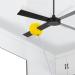 Flexible Cleaning Tool Ceiling Fan Cleaner Duster for Highly Places and Furniture Cleaning Various Furniture Surfaces - Buy Online on GoSupps.com