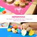 IKOCO 15.7 x 11.8 Silicone Mat for Clay & Resin Art - Nonstick Craft Sheet for Playdough & Epoxy Resin - Pink & Blue - Buy Online on GoSupps.com