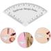 SOIMISS R gle Sourcils R utilisable pour Maquillage Pr cis Pochoir Guide de Forme Outil de Mesure Compact pour Sourcils Sym triques Au Quotidien et Voyage - Buy Online on GoSupps.com