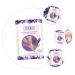 Housoutil 2 Pairs Dead Skin Callus Exfoliating Foot Mask Beauty Mask Foot Peel Mask Spa Foot Mask Lavender Nourishing Foot Masks Non-woven Plus Plastic Bag Remover White