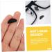Marmerdo 18 Pairs Self-Adhesive Silicone Nose Pads for Glasses - Comfortable & Durable Black Pads for Sunglasses - 1.9x0.8x0.1cm - Buy Online on GoSupps.com