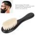Professional Hairdresser Beard & Fade Brush - Wooden Handle Cleaning Brush for Men - Buy Online on GoSupps.com