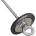Buy 4" (100mm) Sewer Badger Squeegee Rubber Plunger - Effective Drain Pipe Wall Cleaner for International Shipping - Buy Online on GoSupps.com