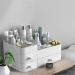 MIUOPUR Large White Makeup Organizer with Drawers for Cosmetics, Jewelry, and Skincare - Buy Online on GoSupps.com