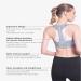 ZUIAI Adjustable Posture Corrector Back Shoulder Straighten Orthopedic Brace Belt Clavicle Spine Support(CH) Small As Shown - Buy Online on GoSupps.com