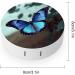 Buy Blue Butterfly Print Contact Lens Case | Durable Travel Lens Care Box for International Shipping - Buy Online on GoSupps.com