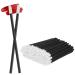 Lip Brush Lip Wands Applicators Disposable - Yoizyfree Disposable Lip Brushes Lip Applicators Lip Gloss Brush Lipstick Brush Makeup Applicator Beauty Tool Kits (500PCS Black) 500PCS Black