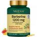 VAHDAM Berberine 97% HCL 1200mg Extract with Cinnamon and Milk Thistle | Supports Heart Health and Helps Maintain Healthy Cholesterol & Glucose Metabolism | 90 Veg Capsules