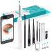 Ockult ne6 cross-border cableless visual ear spoon ear spoon WLAN endoscope 360-degree operation wide angle HD simple ear spoon white suit suit