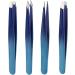 NBGGFF Tweezers Gradient Glitter Eyebrow Tweezers for Facial/Ingrown Hair Splint Hair Removal Eyebrow Plucker Tools - Buy Online on GoSupps.com