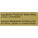 Wild Whey Grass-Fed Protein - Non-denatured, Low Carb, GMO-Free - Made in USA - 56 Servings, 896g - Keto Friendly - Gluten-Free, rBGH-Free - Bulk 2.5lb Natural/Unflavored - Buy Online on GoSupps.com