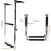 YaeMarine 2 Step Telescoping Boat Ladder | Stainless Swim Marine Drop Ladder (7321S) - Buy Online on GoSupps.com
