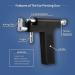 Self Ear Piercing Gun Kit with 12 Pairs of CZ Ear Studs - Salon and Home Use - Buy Online on GoSupps.com