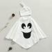Toddler Halloween Costume Hooded Cloak Evil Smile Ghost Set (2pcs Cloak Thicken B 3-4 Years) - Buy Online on GoSupps.com