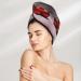 Super Absorbent Chilean Cherries Hair Cap for Girls - Elastic Wrap for Quick Drying Long Thick Hair - Buy Online on GoSupps.com