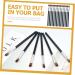 Mipcase 100pcs Eye Shadow Brush Make up Eyeshadow Brush Makeup Brush for Girls Miss Long Handle - Buy Online on GoSupps.com