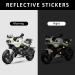 Buy NyxSeat 40-Piece Round Reflective Stickers | Night Safety Warning Stickers for Cars & Motorcycles | Reflective Backpack Stickers for Enhanced Visibility - Buy Online on GoSupps.com