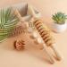 Premium 5-Part Wooden Massage Tool Set | Full Body Contour Anti-Cellulite & Lymphatic Drainage Rollers for Pain Relief - Buy Online on GoSupps.com