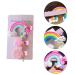 12 Pack Cartoon Hair Clips for Kids - Multicolored Silicone Hair Accessories with Rainbow & Cloud Designs for Birthdays Parties & Holidays - Buy Online on GoSupps.com