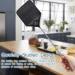 Leather Fly Swatter with Long Durable Metal Handle Indoor Outdoor Swatter Swatter Swatter Heavy Duty Swatter Large Leather for Flies Bees Black - Buy Online on GoSupps.com