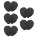 Beikalone 5 Pairs Anti-Slip Shoe Grip Sticker  Self-Adhesive Non-Slip Rubber  No Slip Cushion Sole Protector  for Ladies Shoes  High Heels  Boots  Sandals  Gents Shoe
