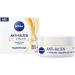 NIVEA Anti-Wrinkle + Vitality Day Cream SPF 15 55+ (50 ml) Face Cream with Argan Oil and Calcium Day Cream Visibly Reduces Lines and Wrinkles