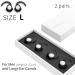 Afflatus Men s Edition Ear Plugs for Sleeping Specially Designed for Men and Large Size Ear Canals Large Earplugs for Noise Reduction Ultra-soft Comfortable Reusable (Size L Pairs*2) Pure Black for Men - Buy Online on GoSupps.com