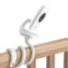 Baby Monitor Holder for Hello Baby HB50 Video Monitor Flexible Baby Camera Mount Baby Monitor Stand Baby Camera Holder Clip Clamp for Cot Compatible with HelloBaby Baby Monitor HB50 Only for HB50 Flexible Mount