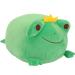 JUNERAIN Super Soft Frog Plush Stuffed Animal Cute Frog Squishy Hugging Pillow Adorable Frog Plushie Toy Gift for Kids Toddlers Children Girls Boys Baby Cuddly Plush Frog Decoration 30cm Emerald Green 30cm
