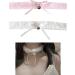 Oralgos Delightful Heart Trailer Necklace - Plush & Fashionable Short Necklace for Girls in Rose - Buy Online on GoSupps.com