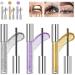 Mascara paillet Diamant paillet Mascara color Scintillant Mascara argent Longue dur e Maquillage pour Les Yeux f te Mariage Festival de Musique