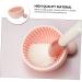 Housoutil 1pc Silicone Scrub Pad Make up Kit Silicone Makeup Applicator Brush Washing Dryer Cleaner Cosmetic Cleaning Scrubber Makeup Cleaning Pad Silicone Brush Silica Gel Makeup Brush 7x6.5cm Pink - Buy Online on GoSupps.com