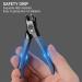 Nail Clippers for Thick Nails Toenail Clippers Wide Jaw Nail Cutter Heavy Duty Nail Clipper Sharp Curved Toe Nail Clippers for Men and Women Blue - Buy Online on GoSupps.com